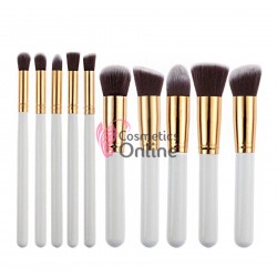 Pensule de Make-up 10 bucati Albe Mollylac Profesionale model 32851